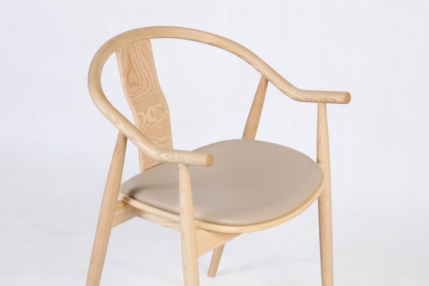 Miko armchair by Tsuguji Sasaki for Bendi Bangkok