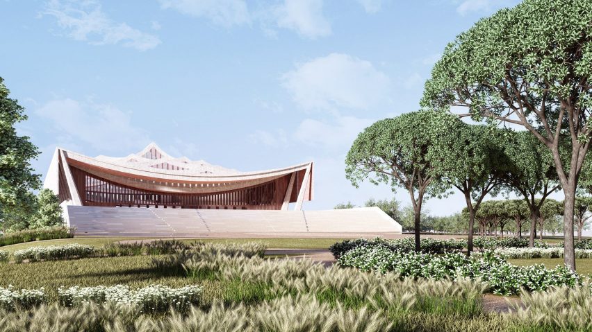 Adjaye Associates-designed National Cathedral in Accra