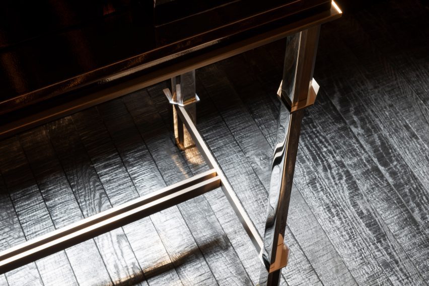 Display cases in Nikos Koulis store in Athens by Bureau de Change