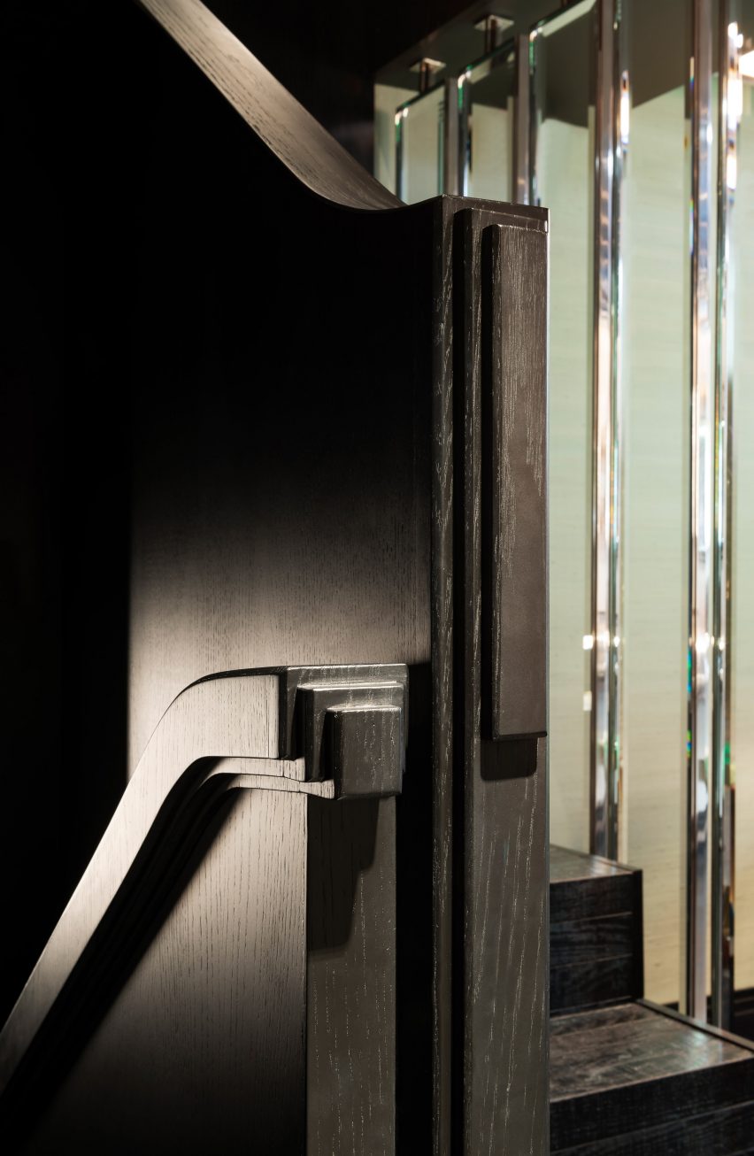 Staircase in Nikos Koulis store in Athens by Bureau de Change