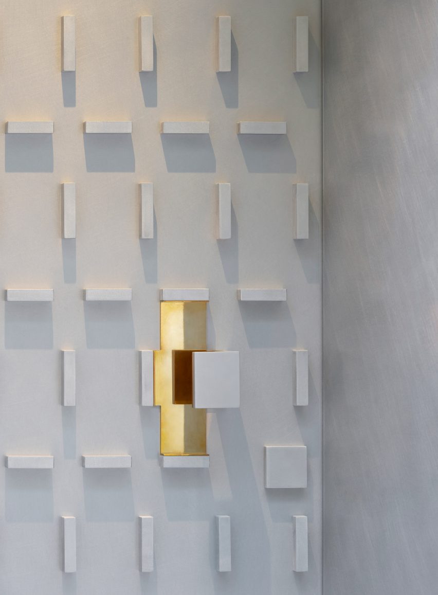 Door of Nikos Koulis store in Athens by Bureau de Change