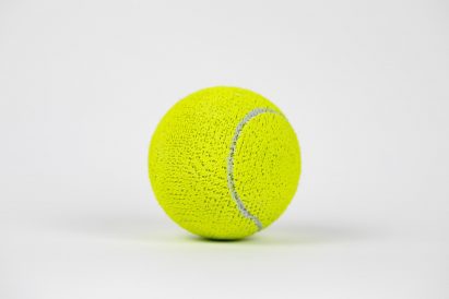 3D-printed tennis ball