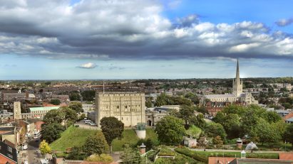 Norwich Castle restoration by Feilden and Mawson