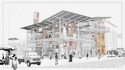 an illustration of a building