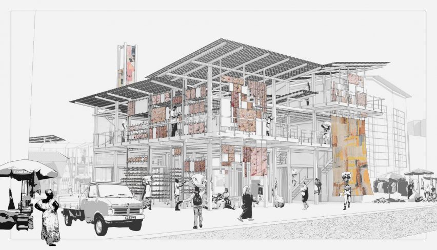 an illustration of a building