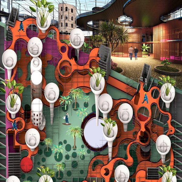 an image showing an architectural proposal