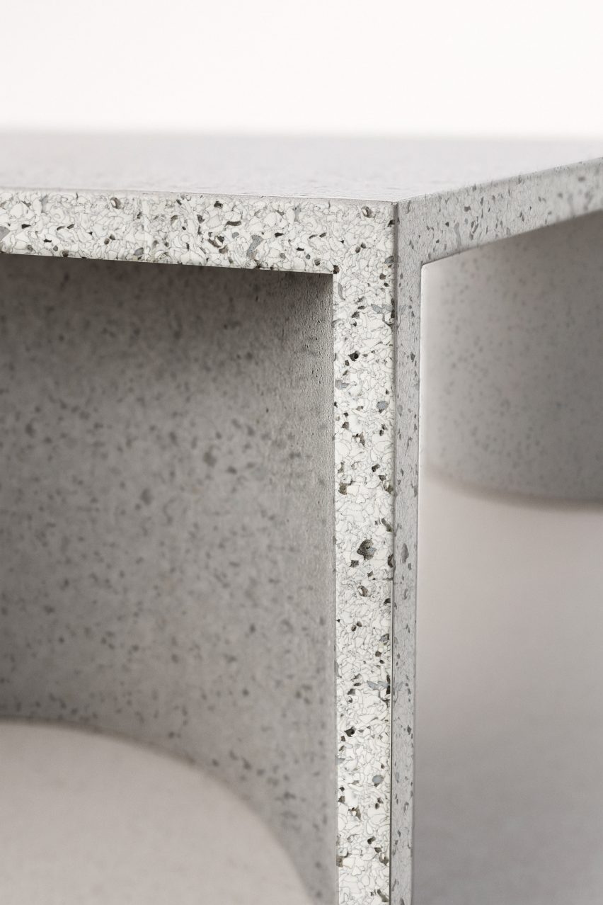 A close up of The OLO Table