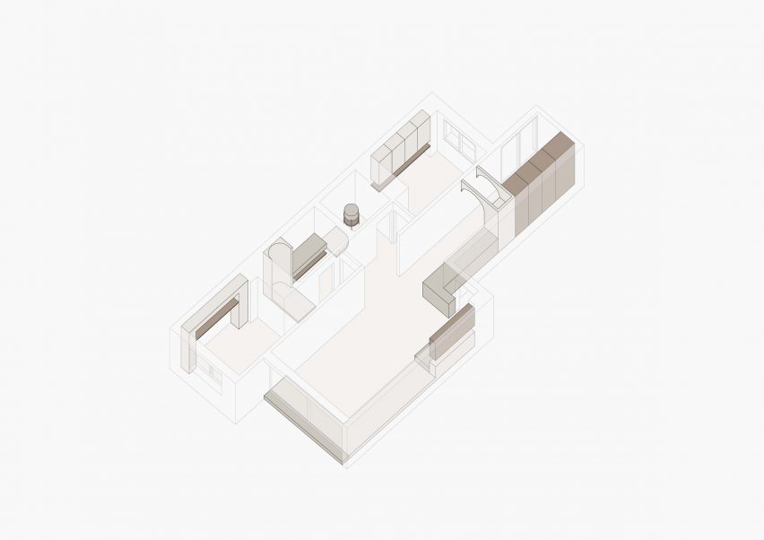 Plan of apartment