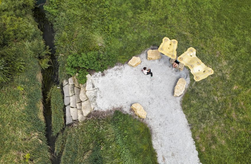 Resin pavilion in Iowa