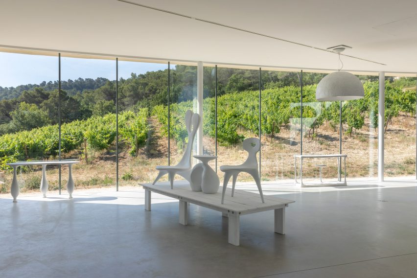 Pure exhibition by Ralph Pucci at Chateau La Coste