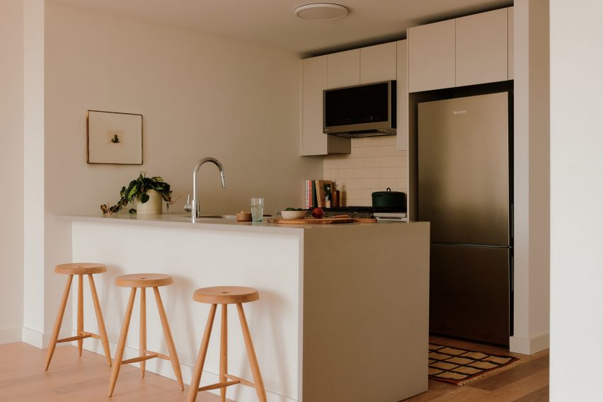 Residential units in Ray Harlem building