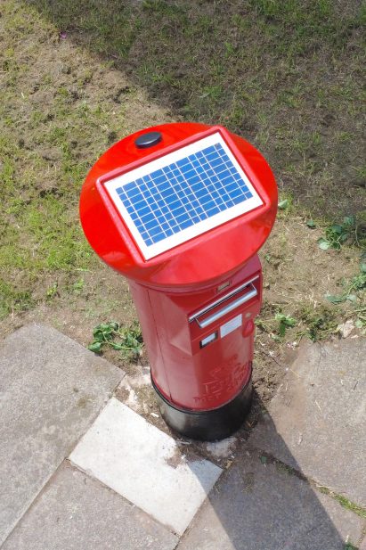 Royal Mail solar-powered postbox
