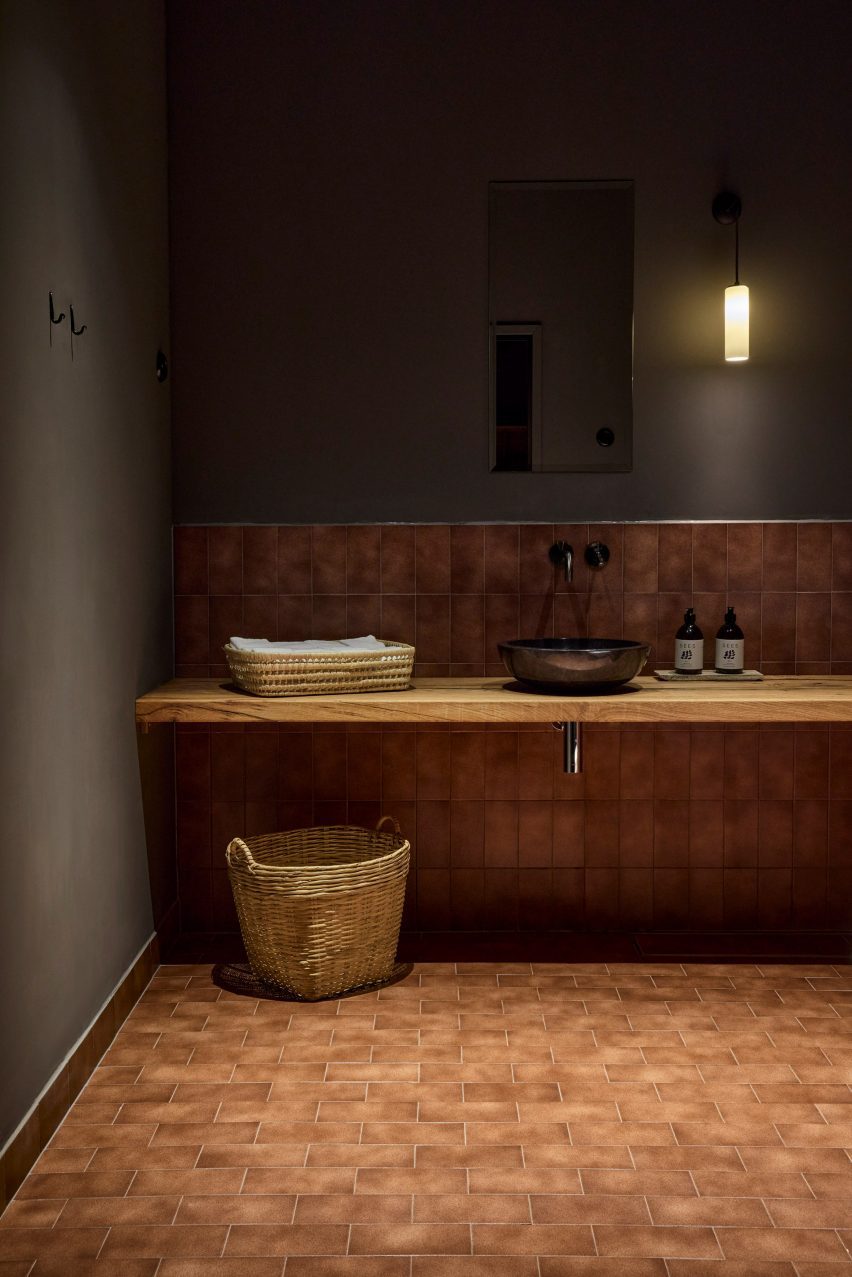 Bathroom at Shii restaurant in Helsinki by Joanna Laajisto
