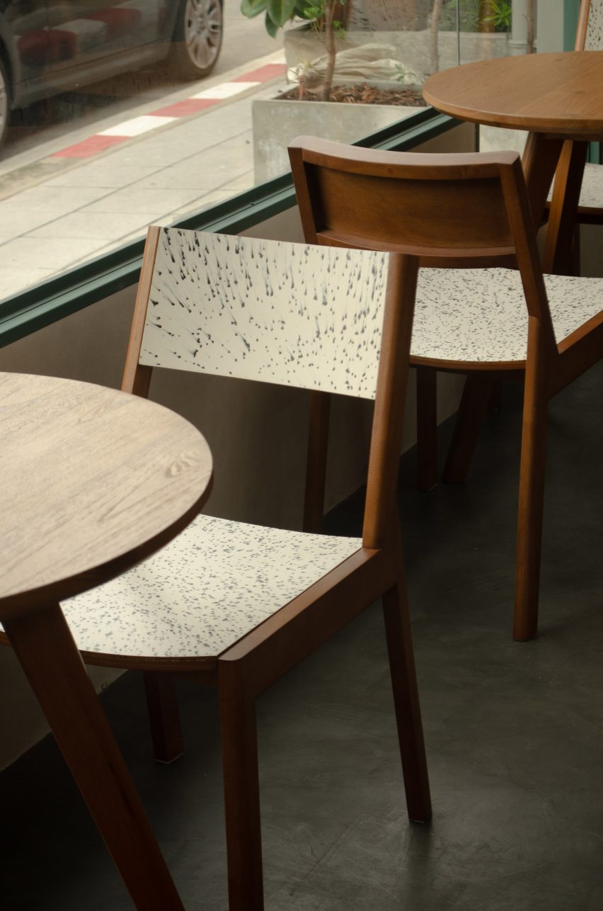 Slab seating collection by Jumphol Socharoentham for More