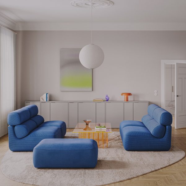 Smooth sofa by Krystian Kowalski for Tylko
