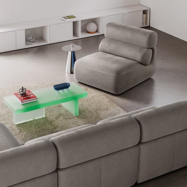 Smooth sofa by Krystian Kowalski for Tylko