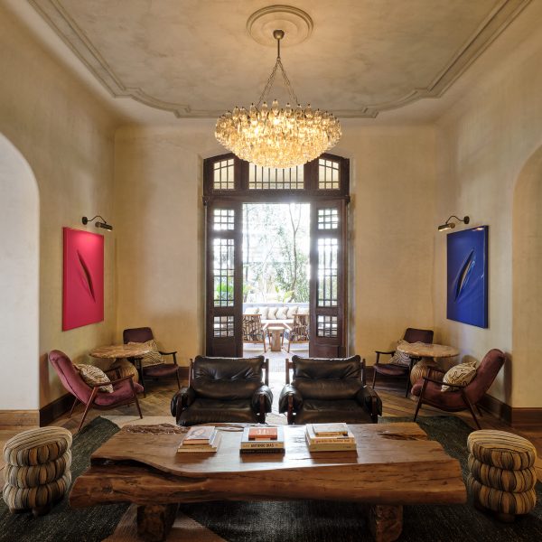 Interior featuring chandelier