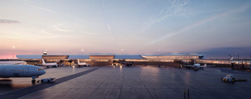 SOM Concourse D in Chicago