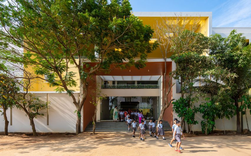 Rainbow International School by Spacefiction Studio