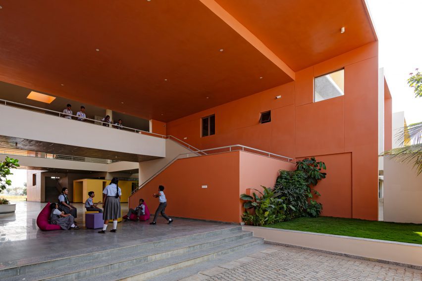 Rainbow International School by Spacefiction Studio