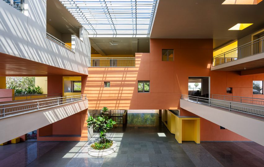 Rainbow International School by Spacefiction Studio