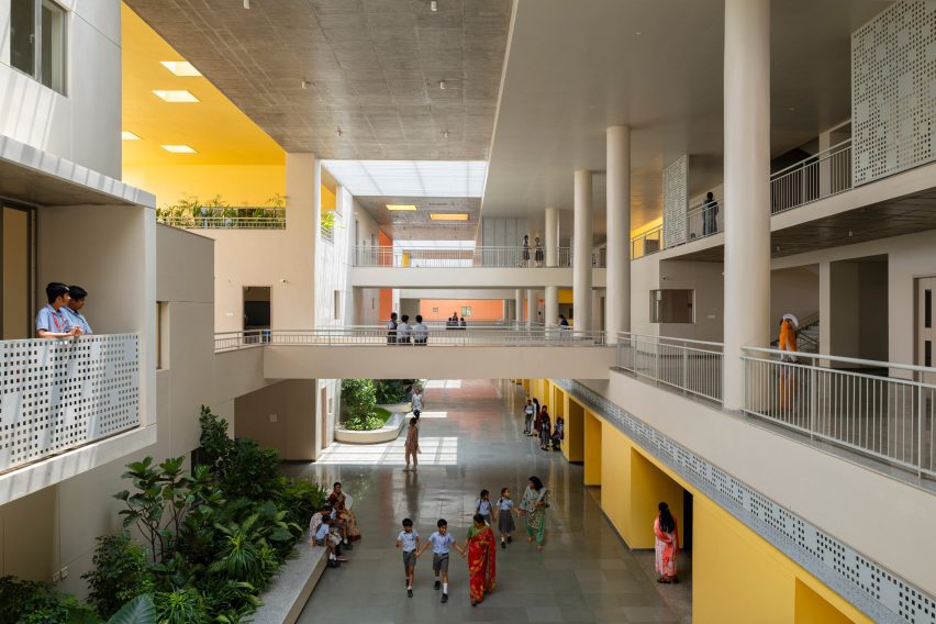 Rainbow International School by Spacefiction Studio