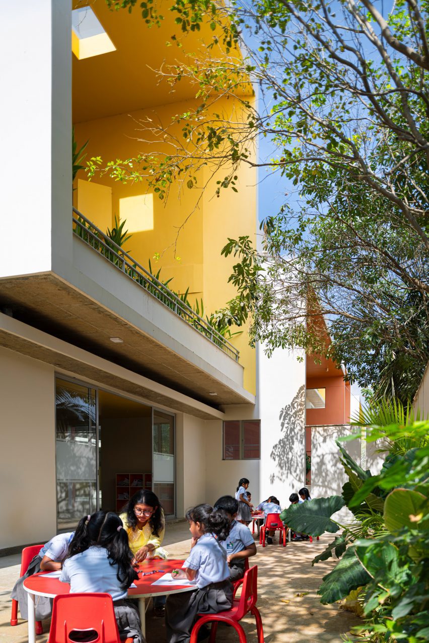 Rainbow International School by Spacefiction Studio