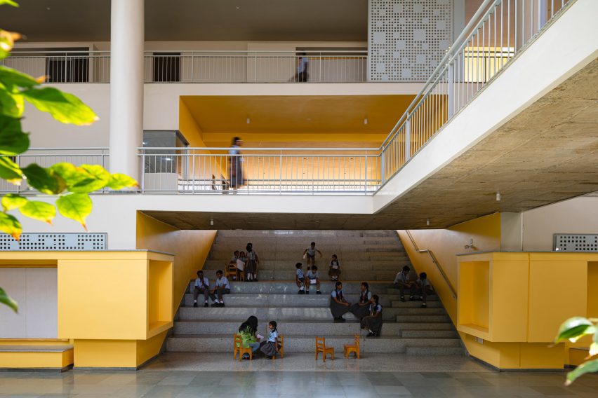 Rainbow International School by Spacefiction Studio