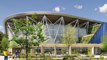 Oxford United Football Club stadium by Ridge and Partners and AFL Architects
