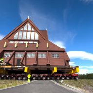 Kiruna Church relocated in Sweden