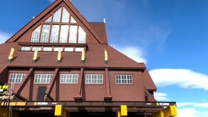Kiruna Church relocated in Sweden