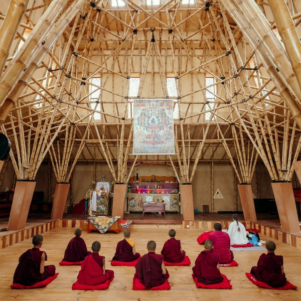 Bamboo Mahamudra Meditation Centre in Nepal by Abari