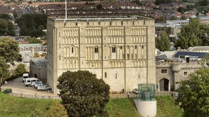 Norwich Castle restoration by Feilden and Mawson