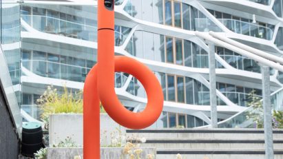 Sculptural Surveillance camera by Swift Creatives