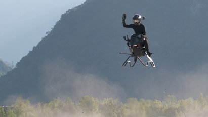 Airbike flying motorcycle by Volonaut