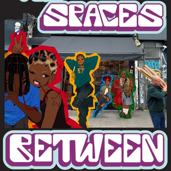 The Spaces Between festival poster by Where are the Black designers?