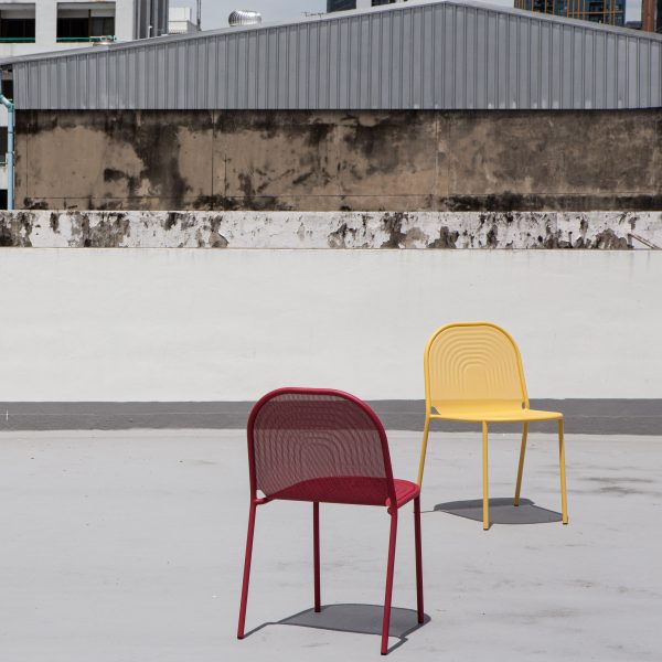 Stamping chair by Thinkk Studio