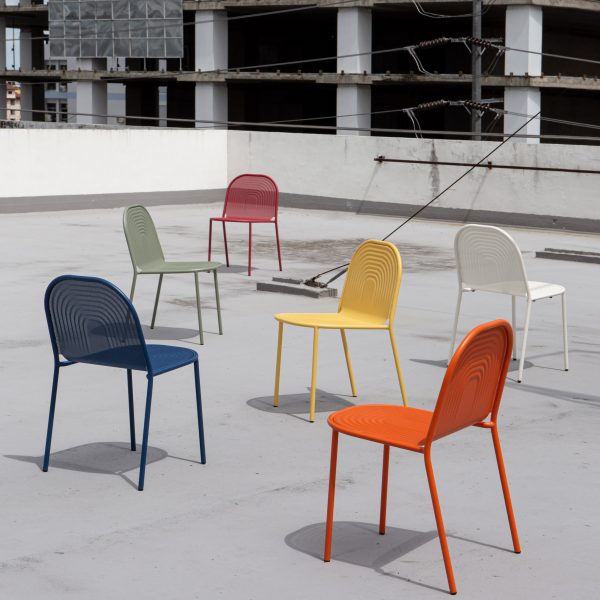 Stamping chair by Thinkk Studio