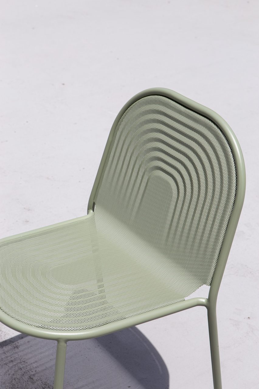 Stamping chair by Thinkk Studio