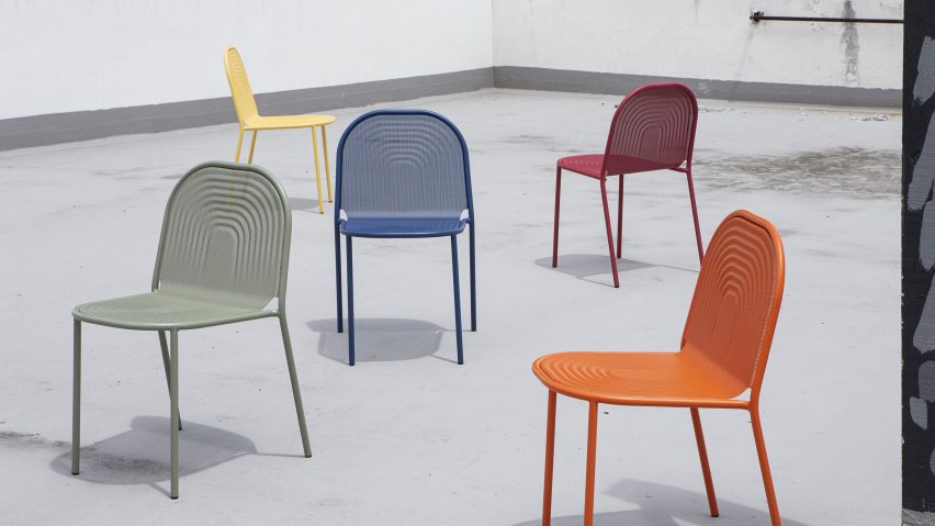 Stamping chair by Thinkk Studio