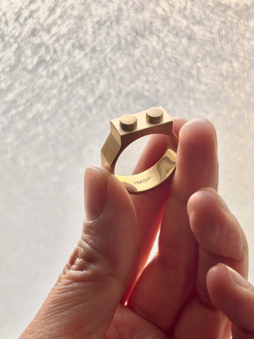 Lego jewellery by Studio GOGO