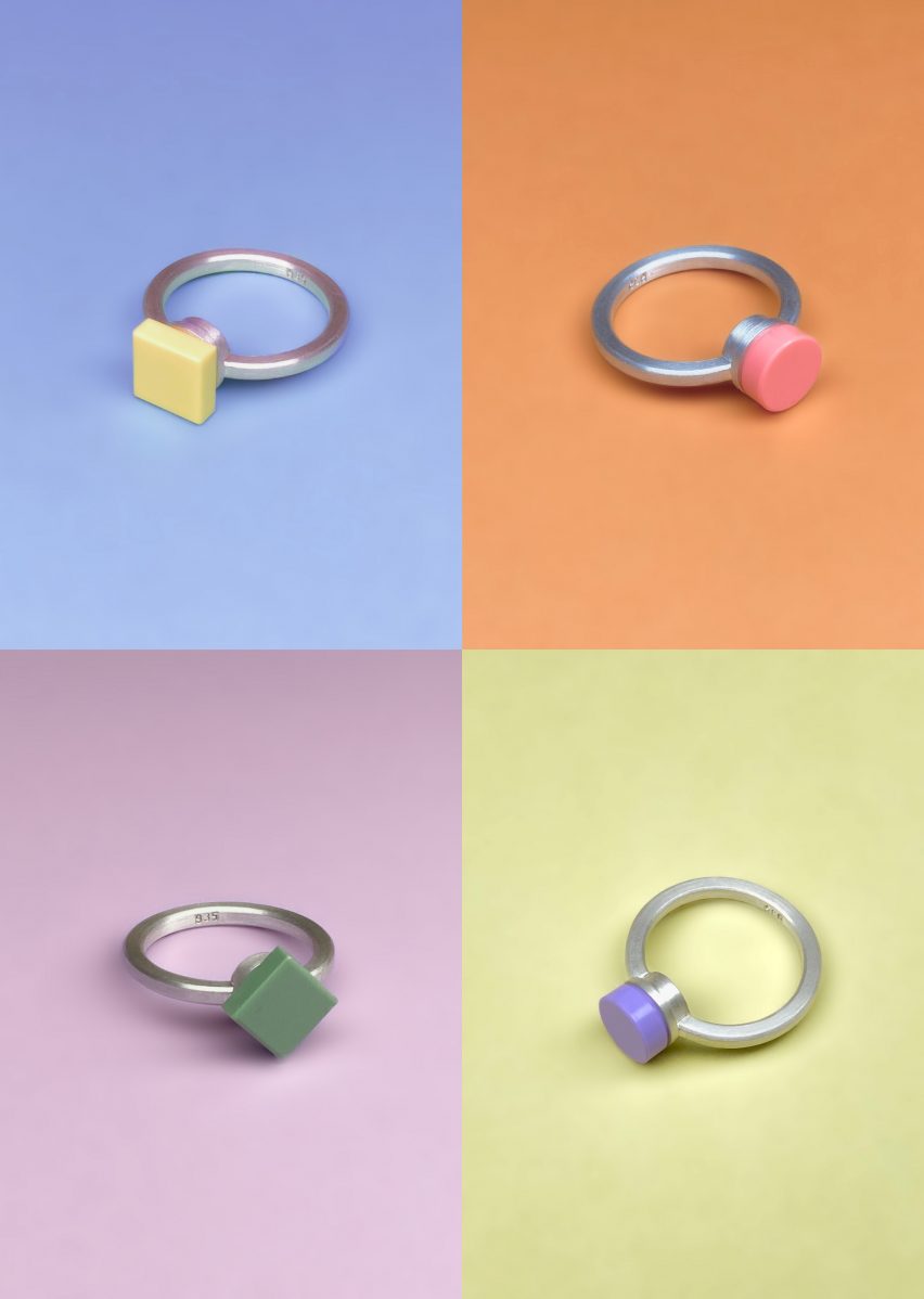 Lego jewellery by Studio GOGO