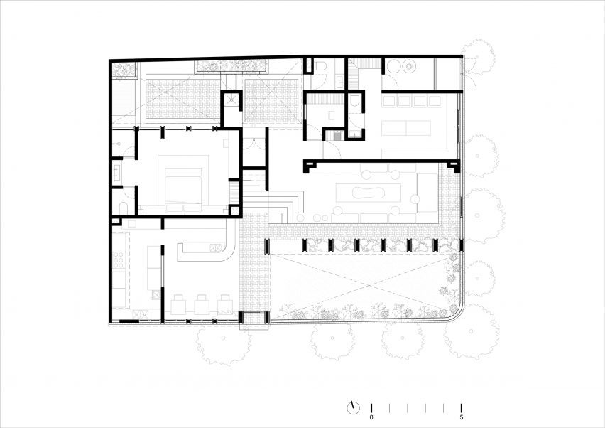 Lower floor plan