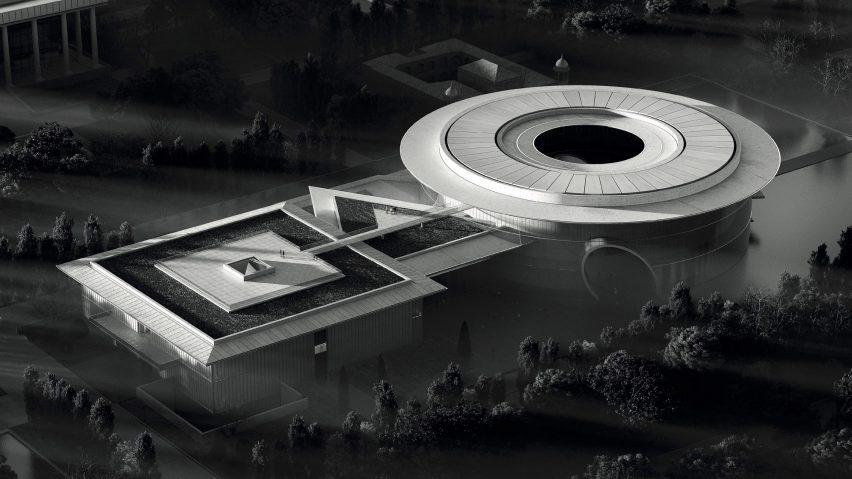 Geometrically shaped museum