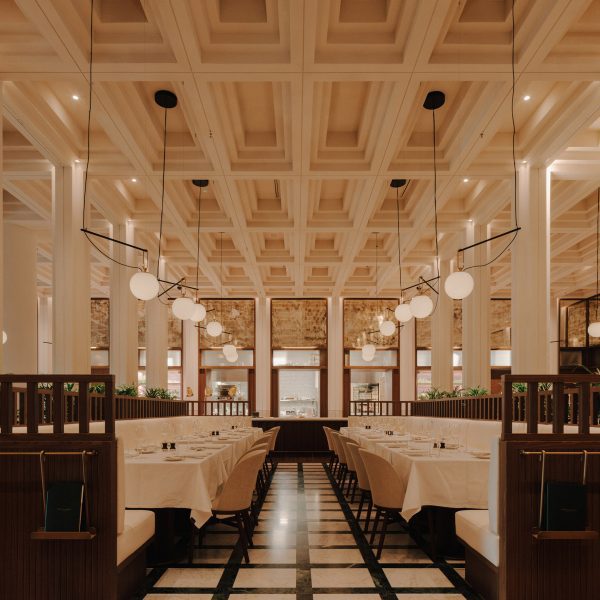 Grand Cafe restaurant of the Telegraph Hotel by Neri&Hu