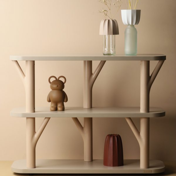 Treevive shelving system by Qualy and Harvbrand