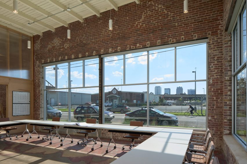 Renovated building in Birmingham by David Baker Architects