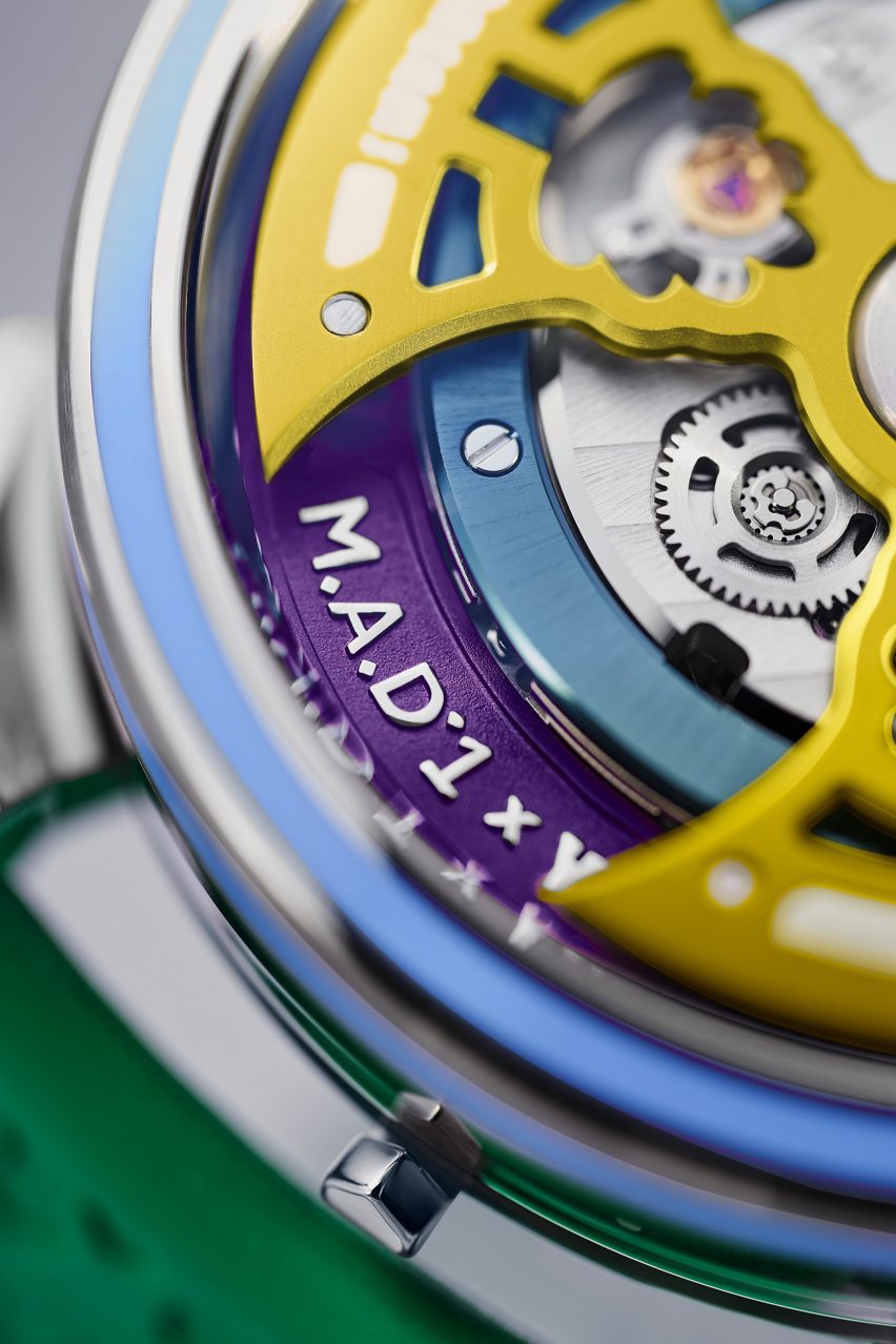 Yinka Ilori watch for MAD Editions