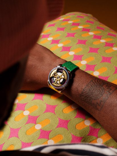 Grow Your Dreams watch by Yinka Ilori