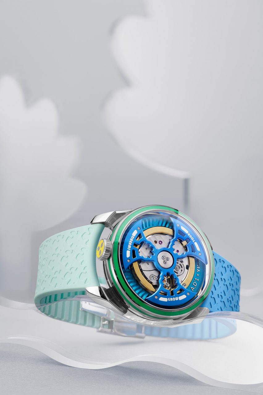 Yinka Ilori watch for MAD Editions